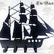 2 шт. Black Sails, Ключницы настенные, Развилка,  Фото №1
