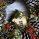 Gifts: Christmas wreath ' the Color of joy'. Wreaths. Zuli. My Livemaster. Фото №4
