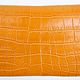 Order Women's wallet, made of genuine crocodile leather, in orange color!. SHOES&BAGS. Livemaster. . Wallets Фото №3