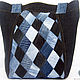 Bag boho denim shoulder bag casual big. Classic Bag. Denimhandmade.Olga. Online shopping on My Livemaster.  Фото №2