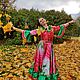 Gypsy costume ' Pink with green frill'. Carnival costumes. devi-dance (Devi-Dance). Online shopping on My Livemaster.  Фото №2