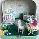 Кукольный домик в чемодане, Детская комната, Кукольные домики, Копейск,  Фото №1