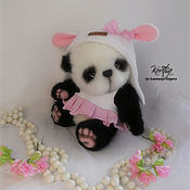 Куклы и игрушки handmade. Livemaster - original item Panda Teddy Lollipop. Handmade.