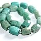 Амазонит 15х10мм нить 38см. Бусины. Beads. Ярмарка Мастеров.  Фото №4
