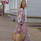 Long linen dress with sleeves 'Anastasia'. Dresses. ZanKa. Online shopping on My Livemaster.  Фото №2