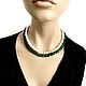 Chrysoprase and pearl necklace ' Snowdrops'. Necklace. Magical Beauty Gems. Online shopping on My Livemaster.  Фото №2