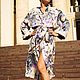 Order Silk dress coat ' Lilies'. Alexandra Maiskaya. Livemaster. . Dresses Фото №3