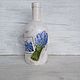 Vase bottle in the style of Provence. Vases. Leksadekor (leksadekor). Online shopping on My Livemaster.  Фото №2