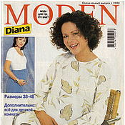 Материалы для творчества handmade. Livemaster - original item Diana Moden magazine fashion for pregnant women 2000. Handmade.