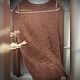 Свитер паутинка из мохера коричневый (реглан). Свитеры. Knitwork_room (Вязаные вещи в наличии и под заказ). Ярмарка Мастеров.  Фото №4