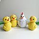 Finger Toys Chicken and Chickens. Puppet show. sunnytoys-gifts. My Livemaster. Фото №6