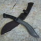 Knife 'Gandhar-2' kukri Damascus J10. Knives. Artesaos e Fortuna. My Livemaster. Фото №5