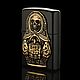 Зажигалка Хлеб да соль. Кастомизация Zippo. Зажигалки. Владимир  Сергеев (clarienttech). Интернет-магазин Ярмарка Мастеров.  Фото №2