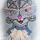El diseño del bordado de la máquina.El gato glamour coqueta. Patterns for embroidery. embroidery Anna (embroideryanna). Интернет-магазин Ярмарка Мастеров.  Фото №2