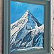 Гора на ярком солнце картина маслом в деревянной раме 50х40 Matterhorn. Картины. AverPainting. Интернет-магазин Ярмарка Мастеров.  Фото №2