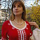 Dress Dana. Folk dresses. Oleg (krasota-mir). Online shopping on My Livemaster.  Фото №2