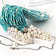 Necklace - massive necklace of beads and pearls, Necklace, Sarov,  Фото №1