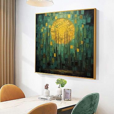 Картины и панно ручной работы. Ярмарка Мастеров - ручная работа Абстрактная картина маслом Ловец снов Заказать стильную картину. Handmade.