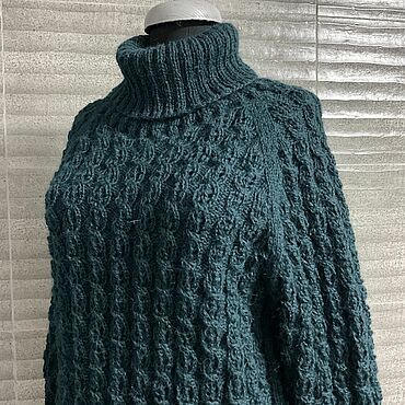 Одежда ручной работы. Ярмарка Мастеров - ручная работа Свитеры: Эвкалипт. Handmade.