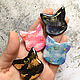 Order Brooch 'Gentle cute cat blue pink Sailor Moon'. greenfox-23. Livemaster. . Brooches Фото №3