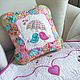 Decorative pillow 'Sweet couple'. Pillow. elena-kornienko. Online shopping on My Livemaster.  Фото №2