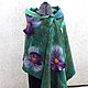 Felted women's stole : ' Gift Favorite!', Wraps, Kotelnikovo,  Фото №1