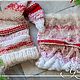 Комплект шапка и снуд "Белый эльф". Комплекты головных уборов. Дарья Евтушенко (DaraFolk). Ярмарка Мастеров.  Фото №6