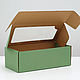 Box self-assembled, with a window, mint. Box1. oksana-dkv. Online shopping on My Livemaster.  Фото №2