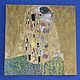 Copy of the painting by Gustave Klimt 'the Kiss'. Pictures. BronvenGift (bronven). My Livemaster. Фото №4
