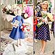 Портретная кукла Тильда, кукла-шарж, кукла по фото, подарок учителю. Портретная кукла. Броши и куклы MilArtDoll. Ярмарка Мастеров.  Фото №5