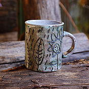 Посуда handmade. Livemaster - original item Mug. Kuban field.. Handmade.