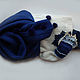 Blue knitted scarf, stole. Wraps. NLadoga. Online shopping on My Livemaster.  Фото №2