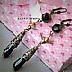 Copy of Copy of Copy of Earrings. Earrings. ELENA KARPOVA. Online shopping on My Livemaster.  Фото №2