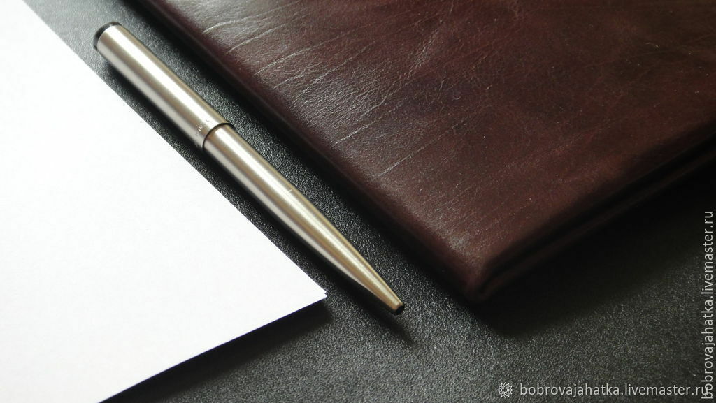 Кожаная адресная папка на подпись в подарок руководителю купить в ...