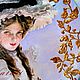 Заказать Декоративная тарелка ,, Дама в шляпе ,,. N A T A L I. Ярмарка Мастеров. . Именные сувениры Фото №3