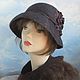 wool hat "Milady". Hats1. FeltHouse (Irina). My Livemaster. Фото №6
