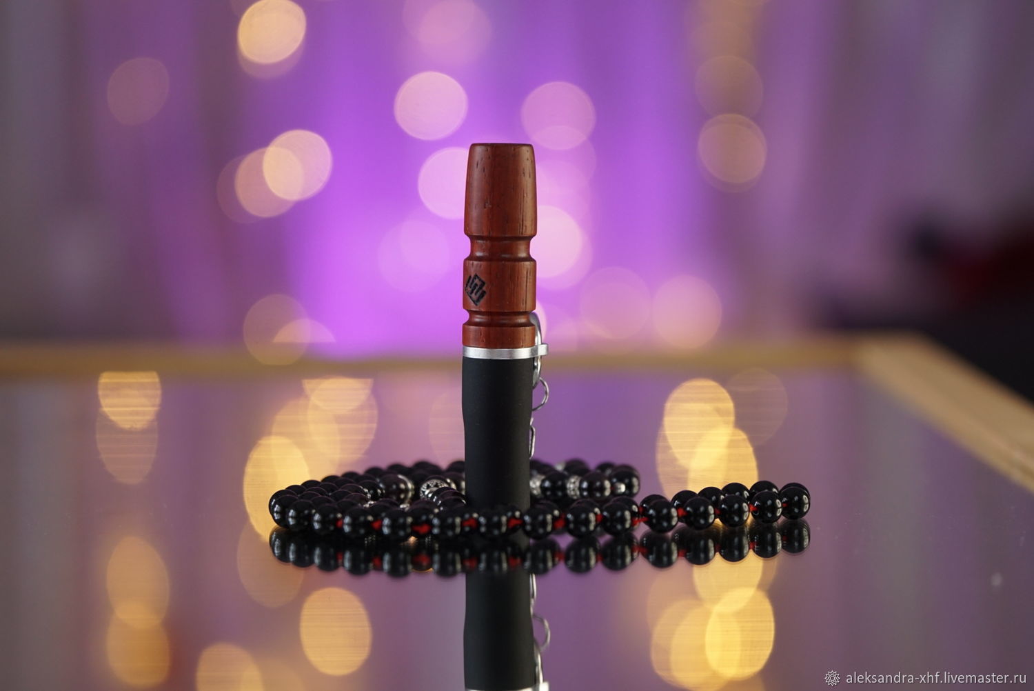 Мундштуки: Персональный мундштук на подвесе с агатом и гранатом в ...