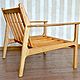Диван в стиле midcentury компактный. Диваны. Avgustwood. Интернет-магазин Ярмарка Мастеров.  Фото №2