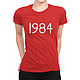 Cotton T-shirt ' George Orwell1984'. T-shirts and undershirts for men. Dreamshirts. Online shopping on My Livemaster.  Фото №2