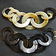 7 link chain Zebu Buffalo horn. Chains. - Olga - Mari Ell Design. Online shopping on My Livemaster.  Фото №2
