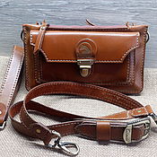 Сумки и аксессуары handmade. Livemaster - original item handy. Compact mini handbag on the arm, on the belt, shoulder.. Handmade.