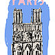 Набор постеров про Париж, из 4 штук. Плакаты и постеры. BUTYLIN ART | Графика | Линогравюры. Интернет-магазин Ярмарка Мастеров.  Фото №2