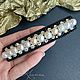 Order Automatic hairpins with river pearls to order. different. Elena Crappie - Bags and jewelry. Livemaster. . Hairpins Фото №3