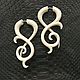   Curl 'feldeper'. Single earring. Garuda. Online shopping on My Livemaster.  Фото №2