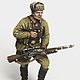 Tin soldier 54 mm, Military miniature, St. Petersburg,  Фото №1