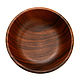 Deep plate of acacia D20 H7. Wooden salad bowl. Art.2098. Plates. SiberianBirchBark (lukoshko70). My Livemaster. Фото №4