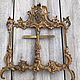 Photo frame, brass, 19th century, antique, France. Vintage interior. Dutch West - Indian Company. My Livemaster. Фото №4