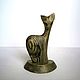 ' Moon Cat ' statuette. Figurines. Wooden cats-Alexander Savelyev. My Livemaster. Фото №6