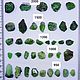 Tsavorite, tsavorite ( green garnet, vanadium grossular) Tanzania. Minerals. Stones of the World. Online shopping on My Livemaster.  Фото №2