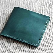 Leather passport cover with the pattern 